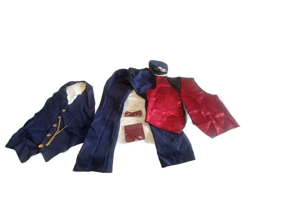 North Pole Train Conductor Adult Costume Medium